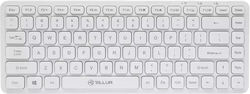 Tellur TLL491241 Fără fir Doar tastatura pentru Tabletă Alb