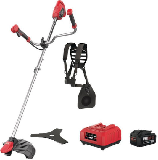 Skil Χορτοκοπτικό Ώμου / Χειρός Μπαταρίας 20V 4kg Brushless με 1 Μπαταρία 5Ah