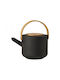 Stelton Wasserkocher Gusseisen Schwarz 1250ml