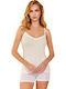 Women's Tank Top with Strap Berrak Olivia Cotton Ecru