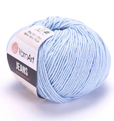 YarnArt Jeans Bruttogewicht Hellblau 160m 50g