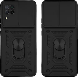 Sonique Back Cover Silicone / Plastic Durable Black (Huawei P40 Lite)