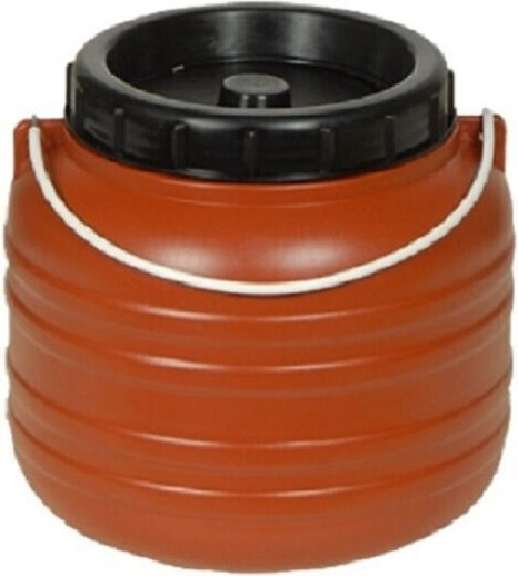 Container With Wire Handle 1688 6lt Height 20cm. Base Φ22cm.