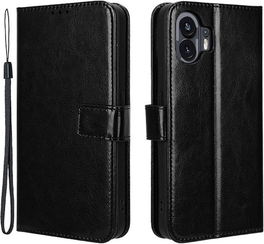 Wallet Δερματίνης / Πλαστικό / Σιλικόνης Μαύρο (Nothing Phone 2)