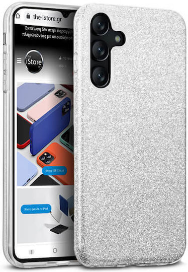 Orso Hybrid Strass Back Cover Silicone Gray (Galaxy A35)
