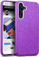 Orso Hybrid Strass Back Cover Silicon Violet (Galaxy A35)