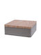 Iliadis Caseta Uz General cu capac Metalic Gri 17x6x17cm