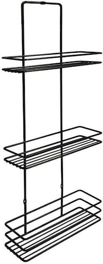 Next Wall Mounted Bathroom Shelf Metallic Black