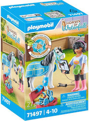 Playmobil Horses Of Waterfall Ιππίατρος Και Άλογο για 4-10 ετών