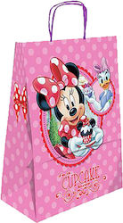 Disney Hârtie Geantă pentru Cadou cu Tema "Minnie" Multicoloră 32x10x24cm.