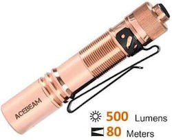 Acebeam Pokelit Στεγανός Επαναφορτιζόμενος Φακός LED 500lm