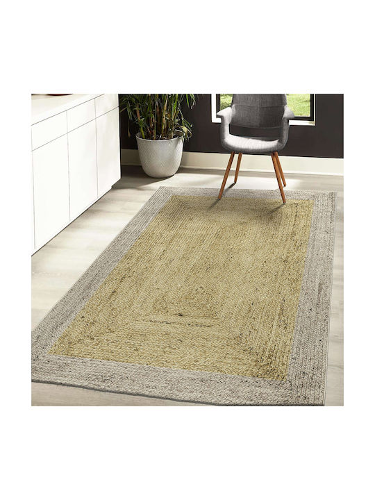 Beauty Home 9131 Rug Rectangular Cotton Yellow