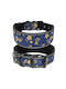 Dog collar with daisies Diam.46x4cm