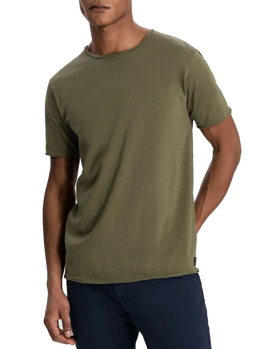 Dstrezzed Mc.queen Basic Ανδρικό T-shirt Κοντομάνικο Army Green