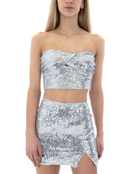 MY T Bluse Silber
