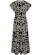 Life Maxi Shirt Dress Dress Black