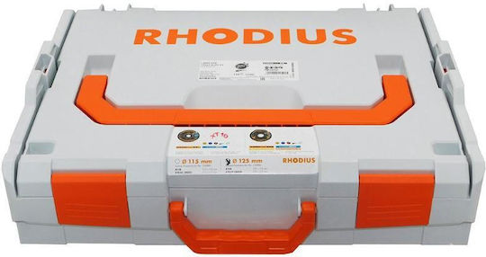 Τροχοι Rhodius Χτ10 125χ1 Inox Τορ-βαλιτσα 135 Α-τ1403