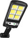Straßen-Solarleuchte mit Bewegungssensor