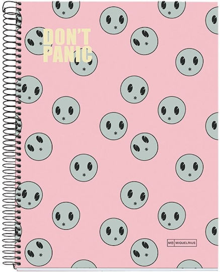 Miquelrius Spiral Notebook Ruled A4 140 Sheets 70gr 1pcs