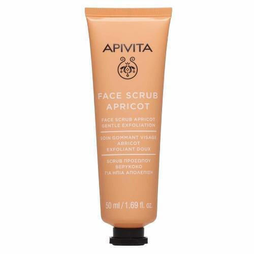 Apivita Aprikosen Gesichts-Scrub Creme 50ml