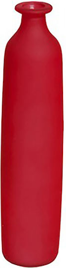 Etoile Vase Glas Rote Φ5xΥ25cm Etoile Vase Glas Rote Φ5xΥ25cm