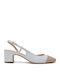 Pantofi cu toc Albe
