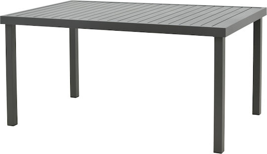 Kliton Τραπεζαρίας Ανθρακι 150x80x74εκ. Kliton Τραπεζαρίας Ανθρακι 150x80x74εκ.