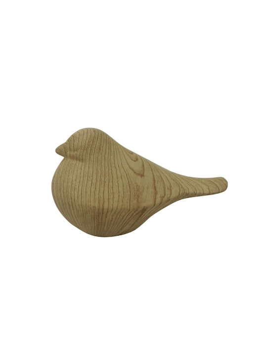 Oriana Ferelli Set of Decorative Birds made of Wood 16x8.5x9cm 2pcs