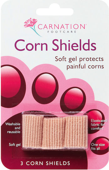 Carnation Епитемата Corn Shields с Гел за Мазоли 3 Бройки