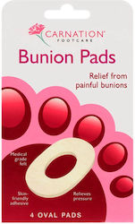Carnation Foot Pads for Bunion 4 Pieces