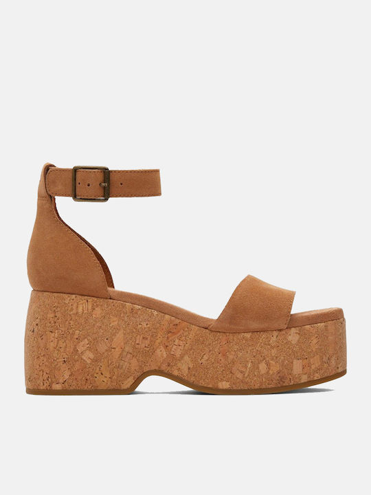 Toms Laila Heel Сандали Летни Дамски Обувки На ...