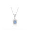 Chrilia Necklace from White Gold 18k