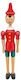 Sirwood Holzpuppe Pinocchio 30cm 41698