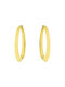 Earrings Hoops made of Gold 14K