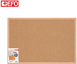 +Efo Cork Notice Board 60x90cm