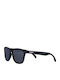 Zippo Men's Sunglasses with Black Plastic Frame and Black Lens OB202-01