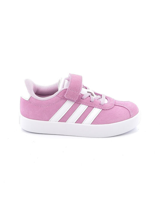 Adidas Kinder-Sneaker Vl Court 3.0 El C mit Klettverschluss Lila