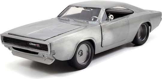 Jada Toys Dom 's Dodge Charger Μεταλλική Φιγούρα Μοντελισμού Αυτοκίνητο σε Κλίμακα 1:24