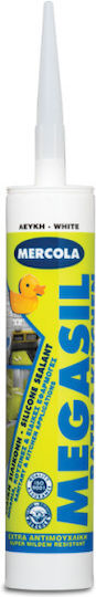 Mercola Megasil Sealant Silicone Mold Resistant for Wood Transparent 280ml