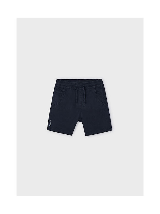 Mayoral Kinder Shorts/Bermudas Stoff marineblau