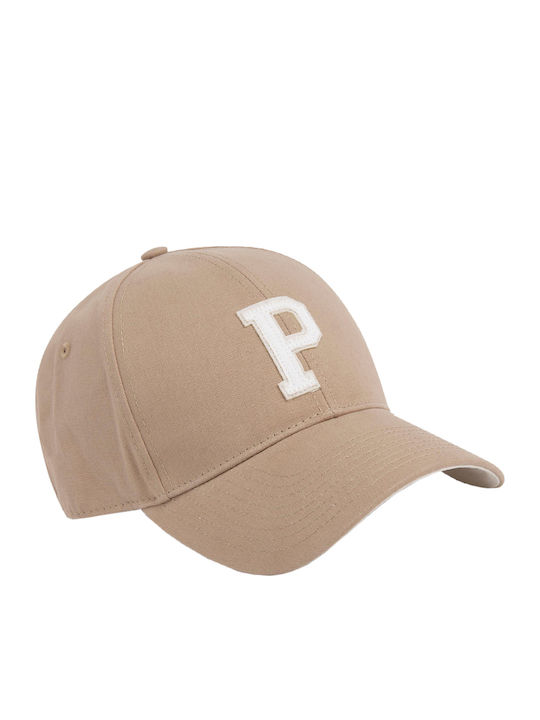 Pepe Jeans Kids' Hat Jockey Fabric NOAH Khaki