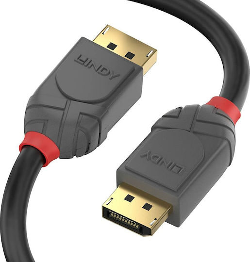 Lindy Kabel DisplayPort-Stecker - DisplayPort-Stecker 7.5m Schwarz (36485)