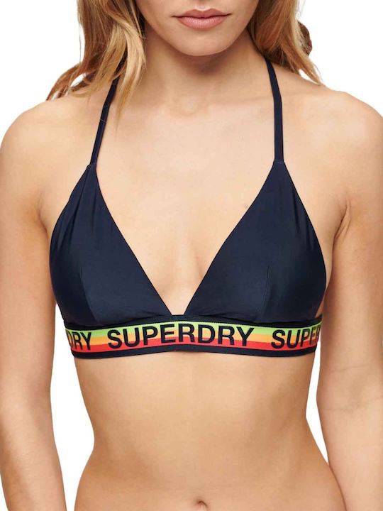 Superdry Bikini Triunghi Albastru