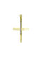 Damen Gold Kreuz 14K