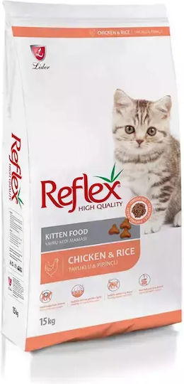 Reflex High Quality Dry Food for Young Cats with Chicken 15kg