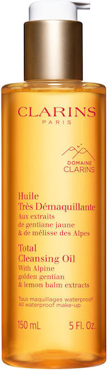 Clarins Total Reinigungsöl Für Langanhaltendes Make-up Gesichtsreinigung 150ml