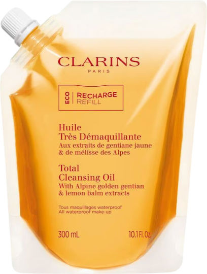Clarins Total Reinigungsöl für das Gesicht mit feuchtigkeitsspendender Wirkung Nachfüllpackung 300 ml
