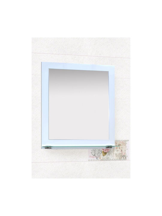 M-Mebel Bathroom Mirror made of Plastic with Length 60cm