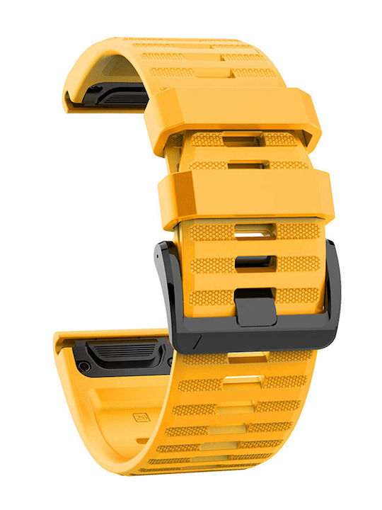 KOSTELO Rubber Strap Yellow 26mm