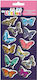 390470 Selbstklebende Puffy 10x22ek Schmetterling The Litlies Set 12 Stück (Satz von 12 Stück)